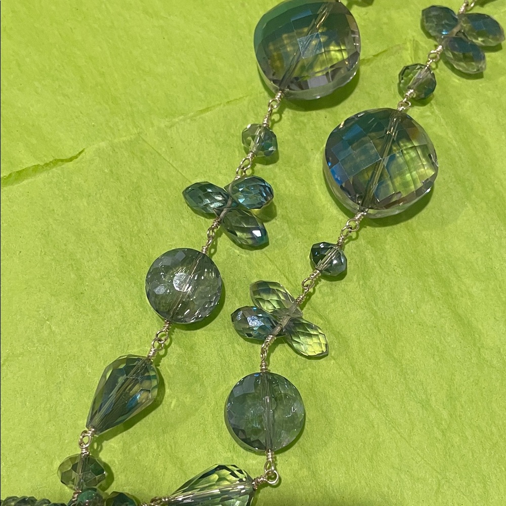 Stunning Blue Gemstone Necklace - Picture 6 of 8